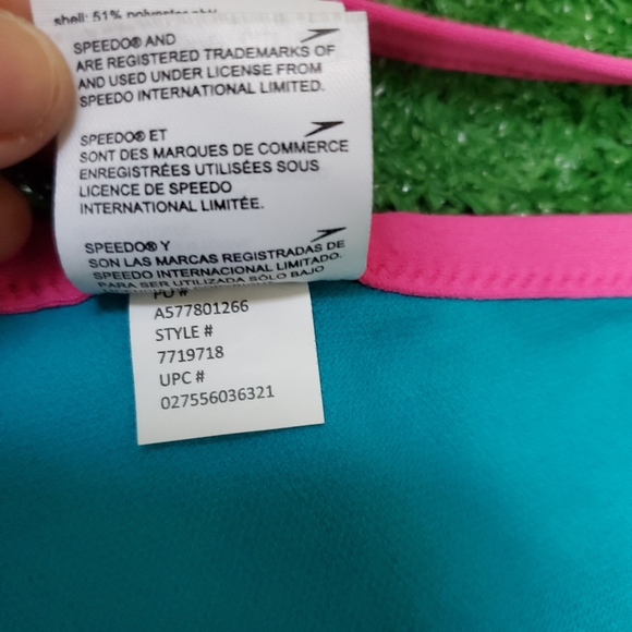 Speedo Swimsuit Eye Spy Printed Vee 2 Women's One- - Picture 7 of 9